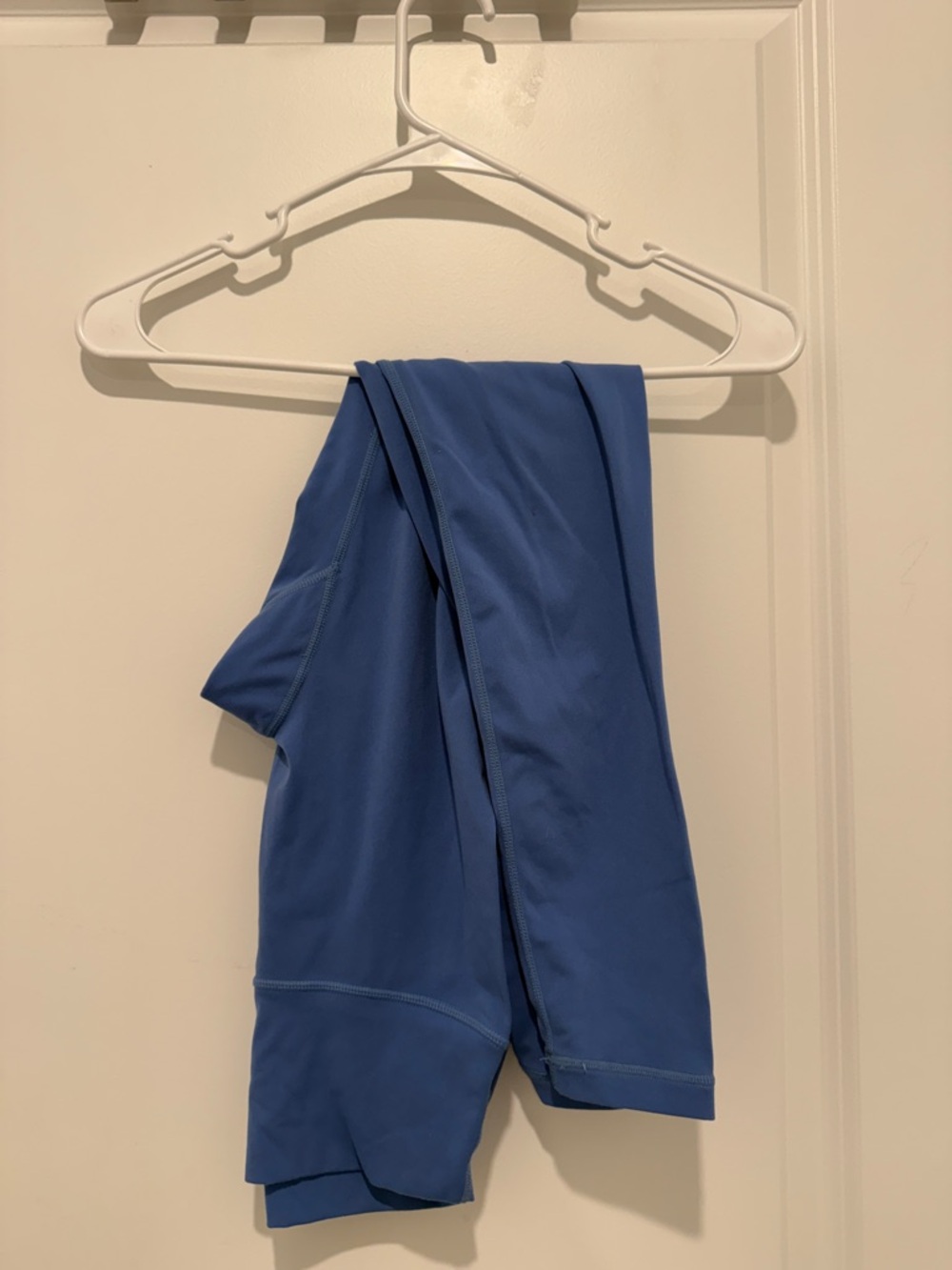 BuffBunny Blue Women's Leggings no front seam